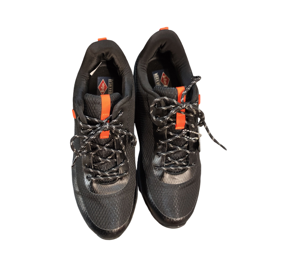 Lee Cooper Sicherheitsschuhe SB SRA Schwarz Größe 45 Stahlkappe atmungsaktiv