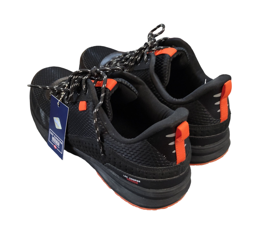 Lee Cooper Sicherheitsschuhe SB SRA Schwarz Größe 45 Stahlkappe atmungsaktiv