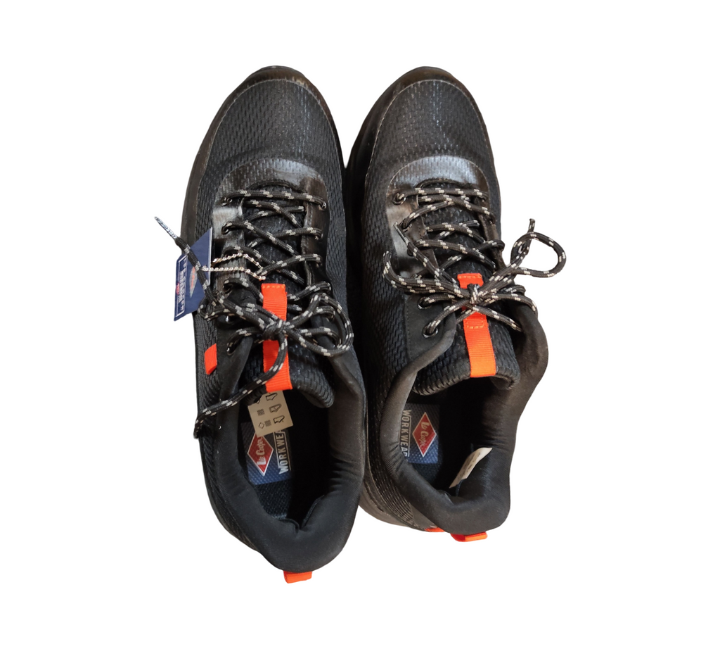 Lee Cooper Sicherheitsschuhe SB SRA Schwarz Größe 45 Stahlkappe atmungsaktiv