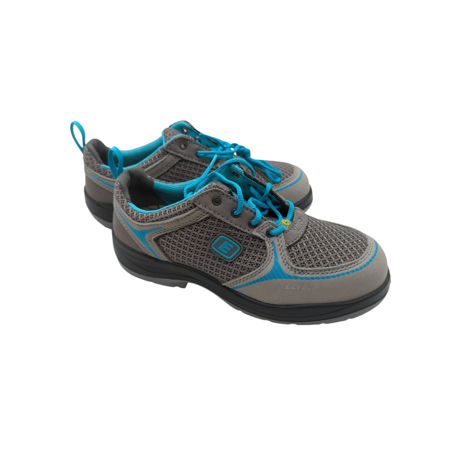 ELTEN MILA aqua Low Sicherheitsschuhe S1 ESD Stahlkappe Grau Türkis 39