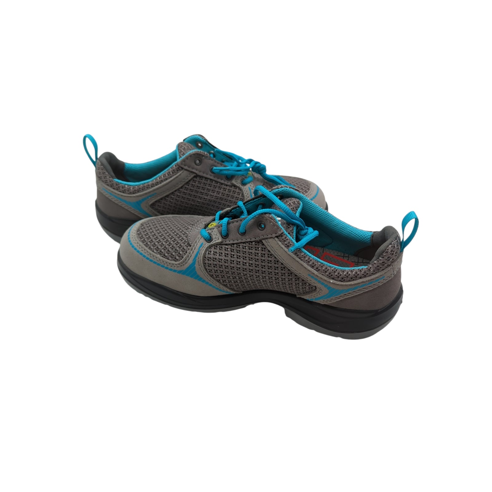ELTEN MILA aqua Low Sicherheitsschuhe S1 ESD Stahlkappe Grau Türkis 39
