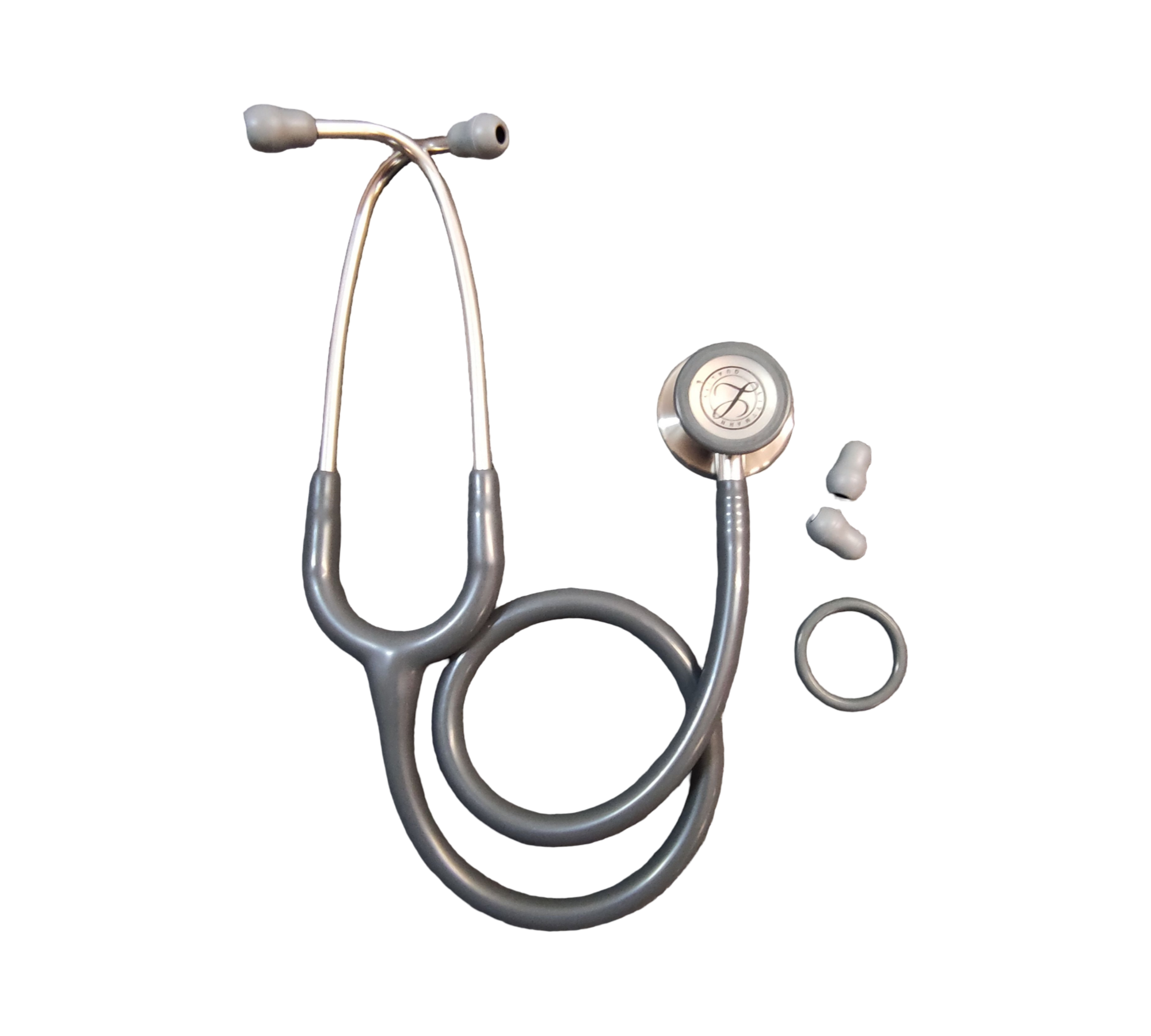 3M Littmann Classic III Überwachungsstethoskop, graue Schläuche, 69 cm, 5621