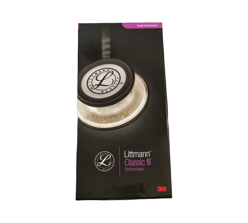 3M Littmann Classic III Überwachungsstethoskop, graue Schläuche, 69 cm, 5621