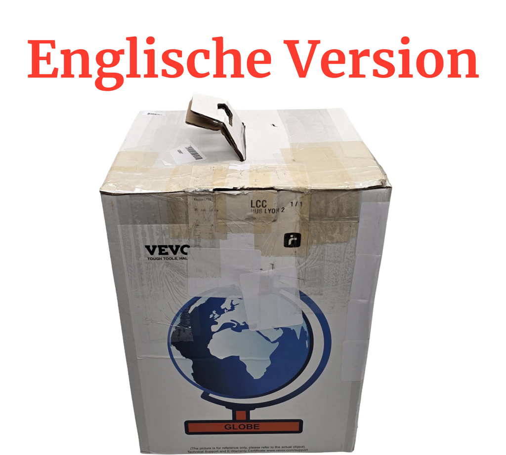 VEVOR Interaktiver Globus Englisch LED Nachtlicht USB Sprechender Stift