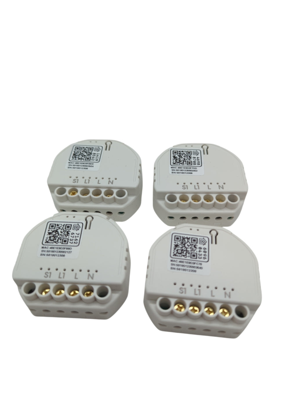 Refoss Mini WLAN Relais Schalter 1 Gang 250V 10A HomeKit Alexa 4 Stück