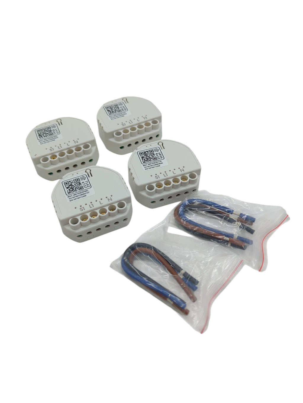 Refoss Mini WLAN Relais Schalter 1 Gang 250V 10A HomeKit Alexa 4 Stück