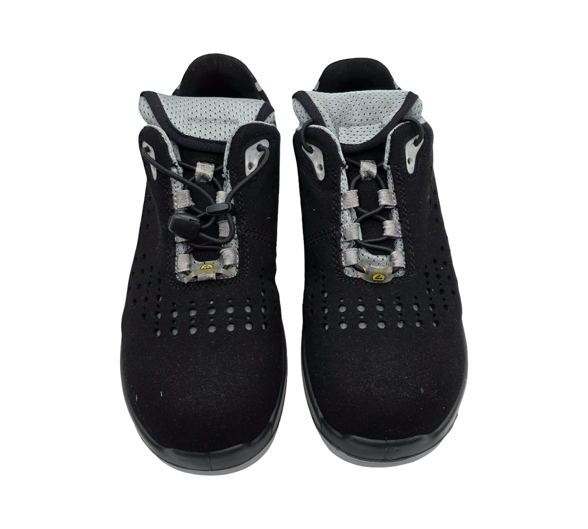 ELTEN IMPULSE grey Low Sicherheitsschuhe S1 ESD Schwarz 38