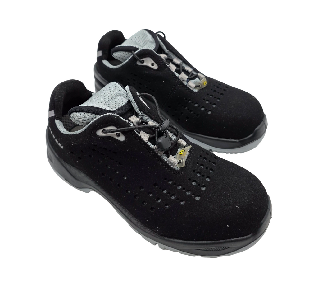 ELTEN IMPULSE grey Low Sicherheitsschuhe S1 ESD Schwarz 38
