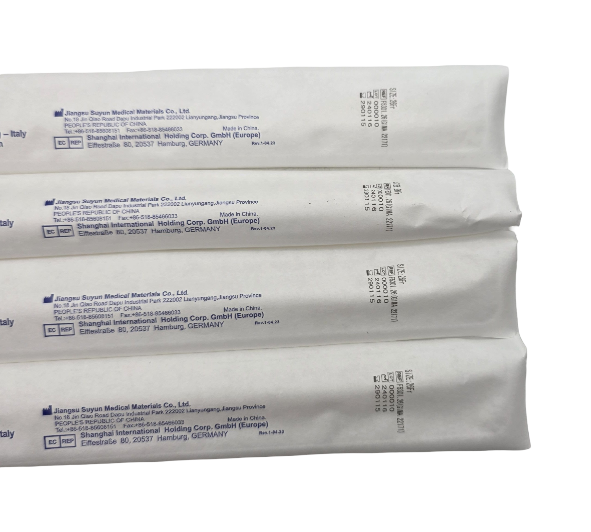 GIMA 22171 Rektalsonde CH26 38cm steril 100 Stück