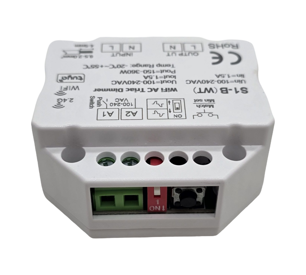 Unterputz LED Dimmer 230V AC Triac WLAN RF Smart Life Alexa Google Home