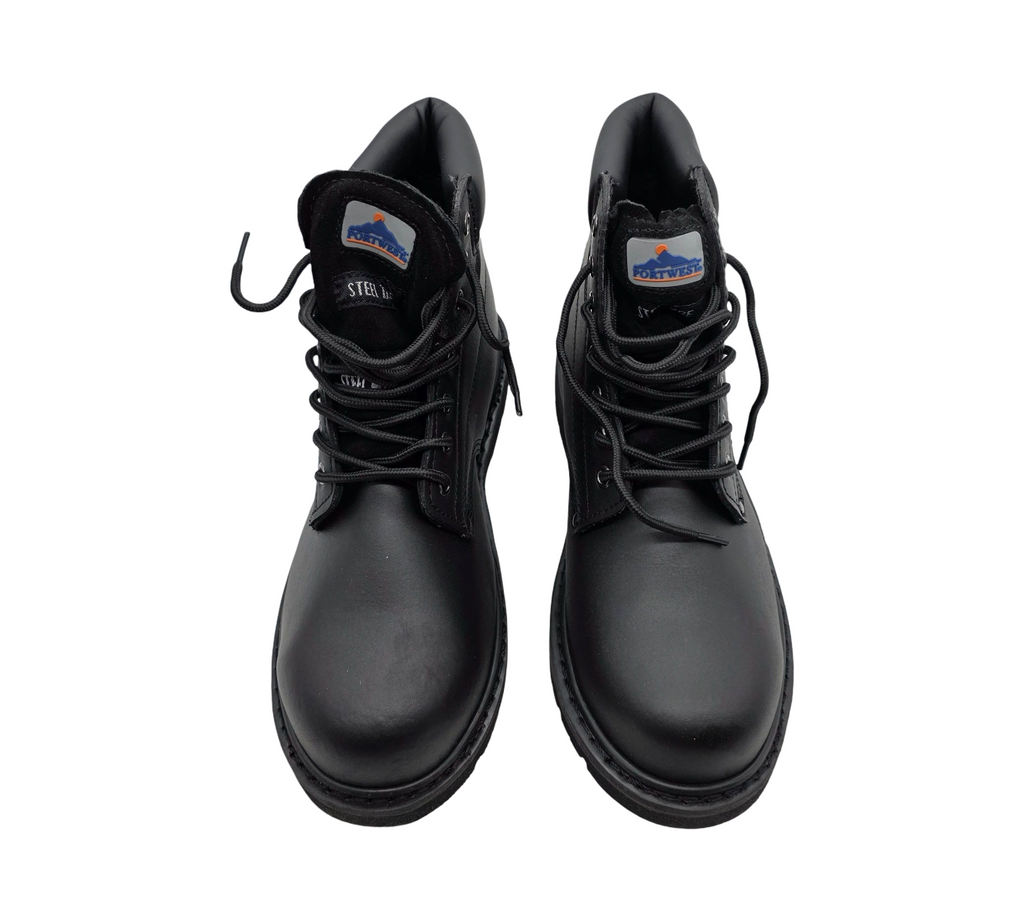 Portwest FW16 Steelite Safety Boots SBP HRO Black Size 43