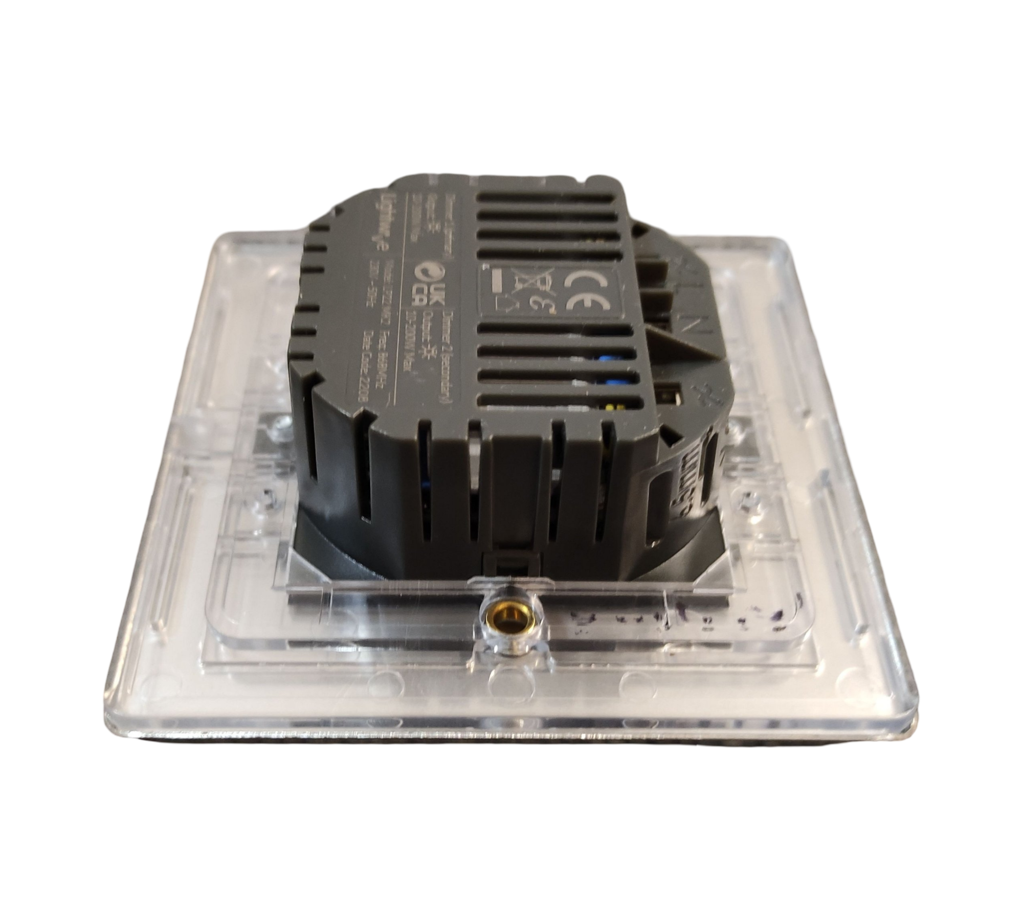 Lightwave LP22MK2 Dimmer 2-fach Energiemonitoring Alexa HomeKit Edelstahl