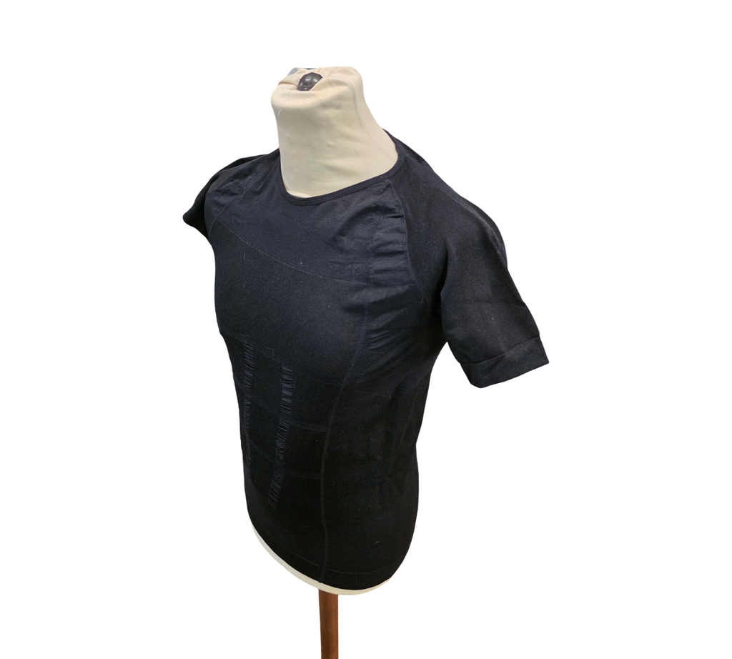Corrective T-Shirt Women XL Back Shoulder Support Compression Short Sleeve