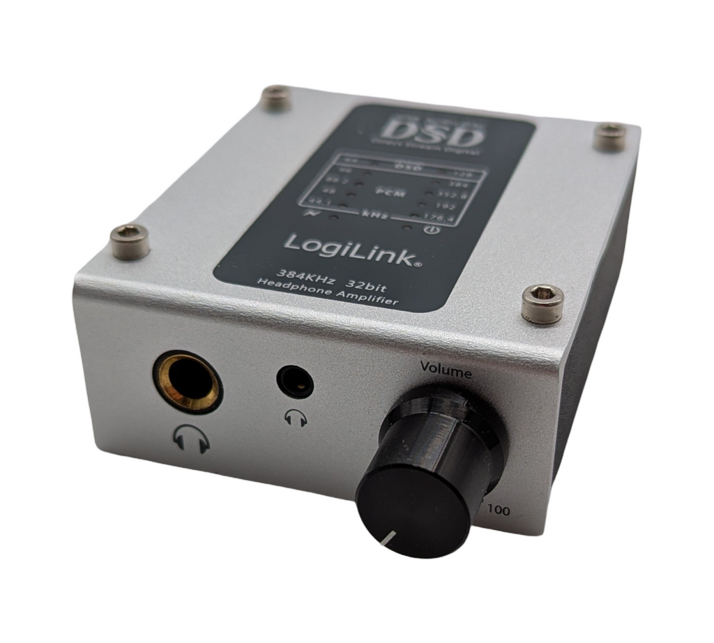 LogiLink UA0271 USB optisch DSD 384 kHz 32 Bit Wandler Silber