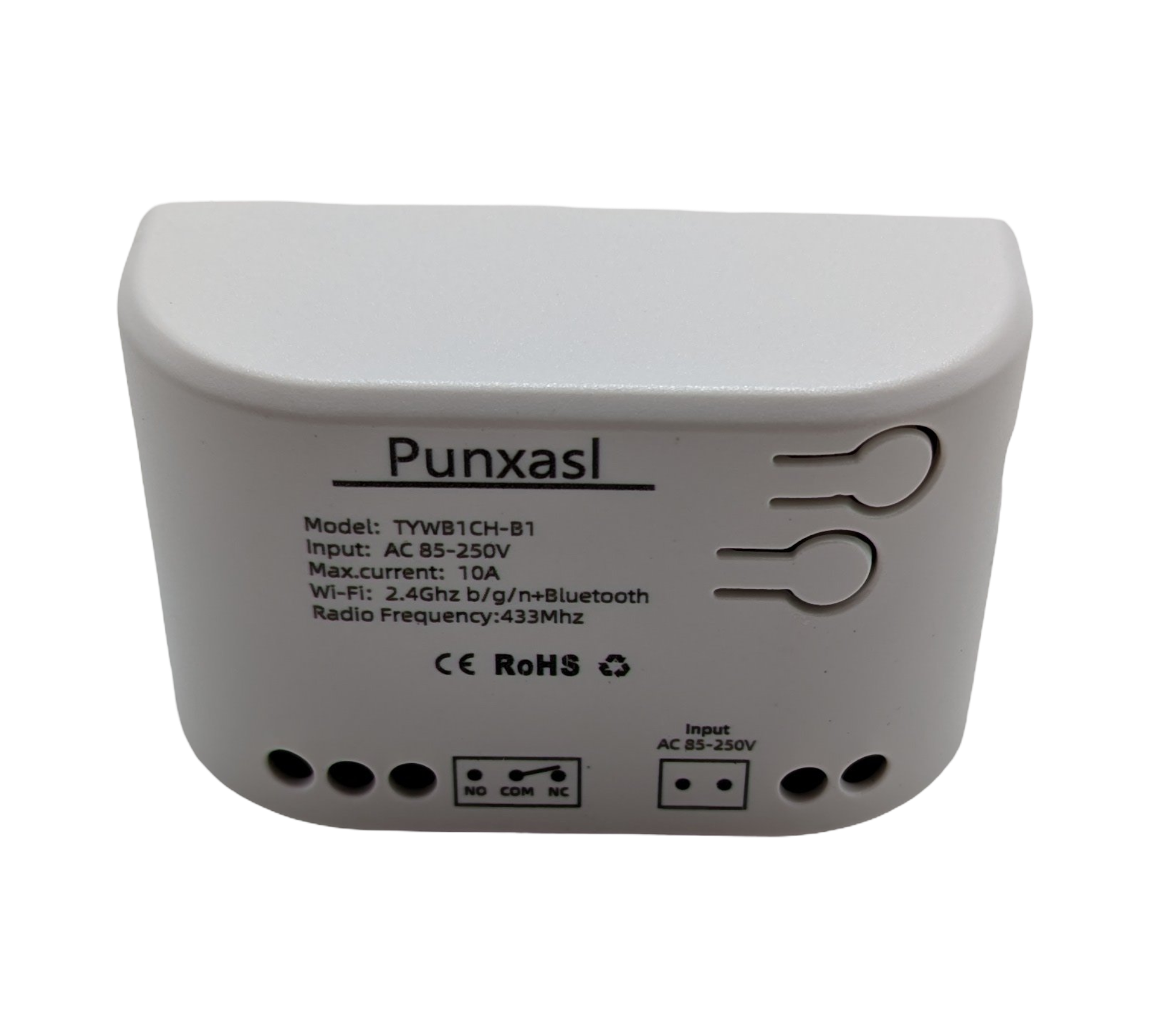 Punxasl Tuya WLAN Schaltmodul Rollläden Vorhangschalter 1 Kanal USB 5V AC