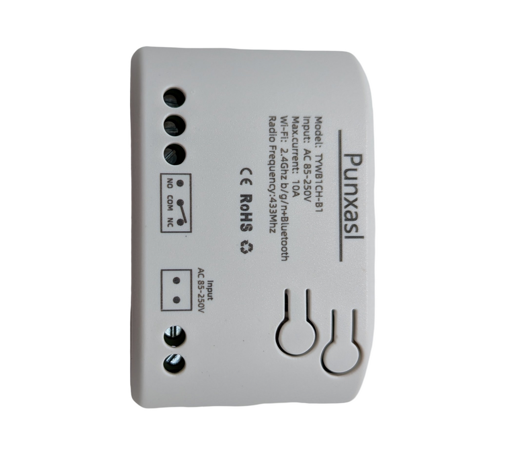 Punxasl Tuya WLAN Schaltmodul Rollläden Vorhangschalter 1 Kanal USB 5V AC