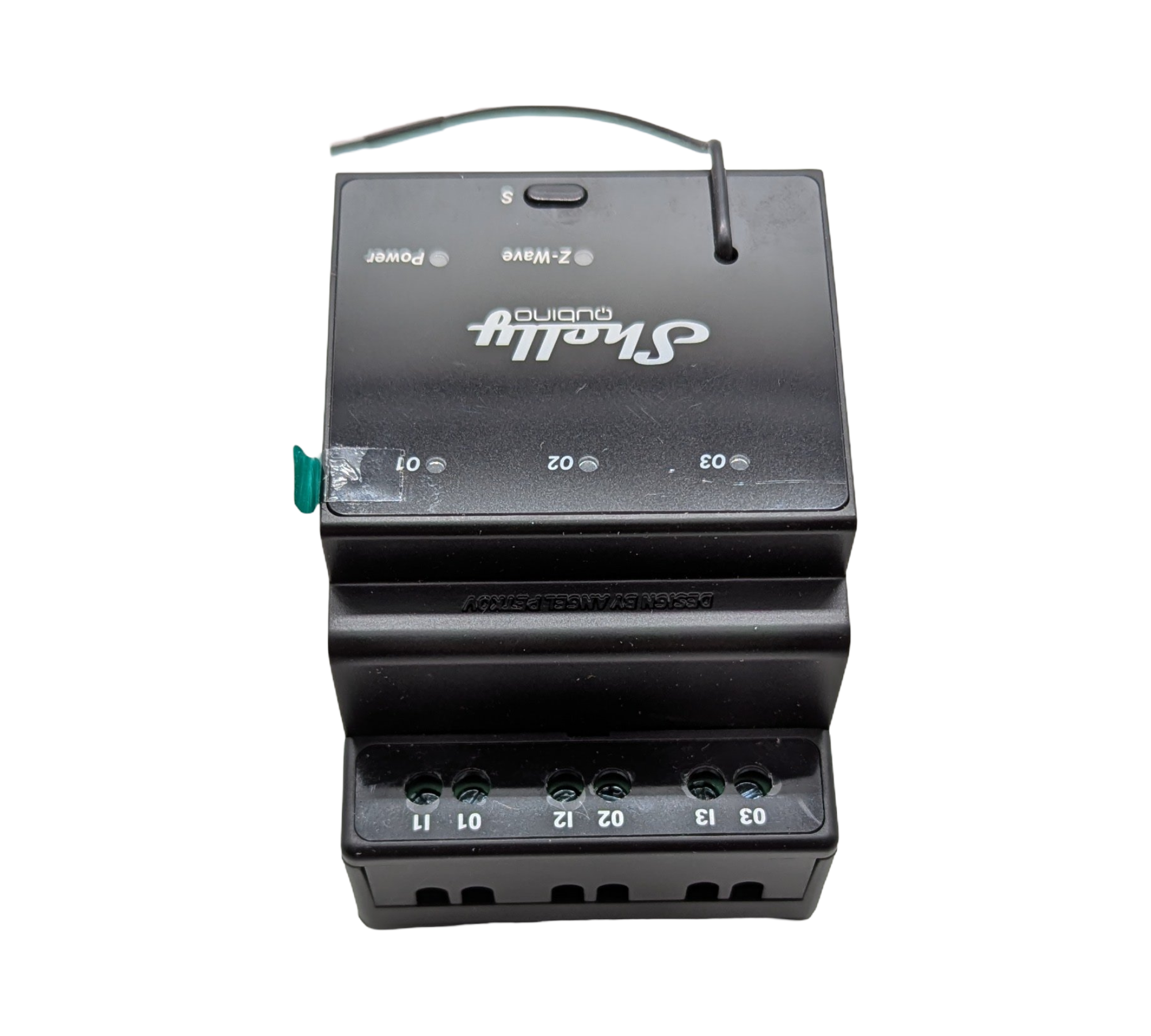 Shelly Wave Pro 3 Z-Wave Schalter 3-Kanal DIN-Schiene