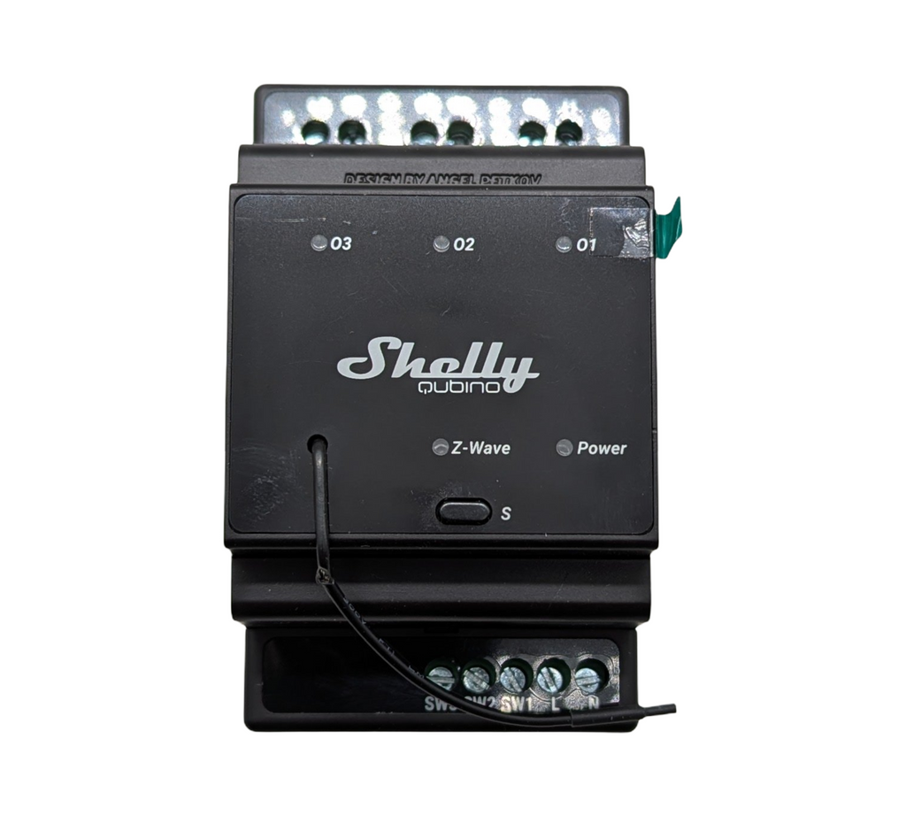 Shelly Wave Pro 3 Z-Wave Schalter 3-Kanal DIN-Schiene