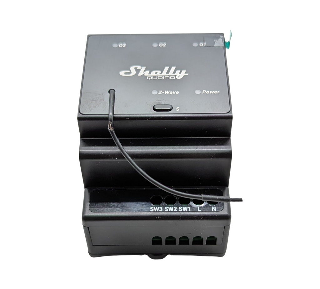 Shelly Wave Pro 3 Z-Wave Schalter 3-Kanal DIN-Schiene