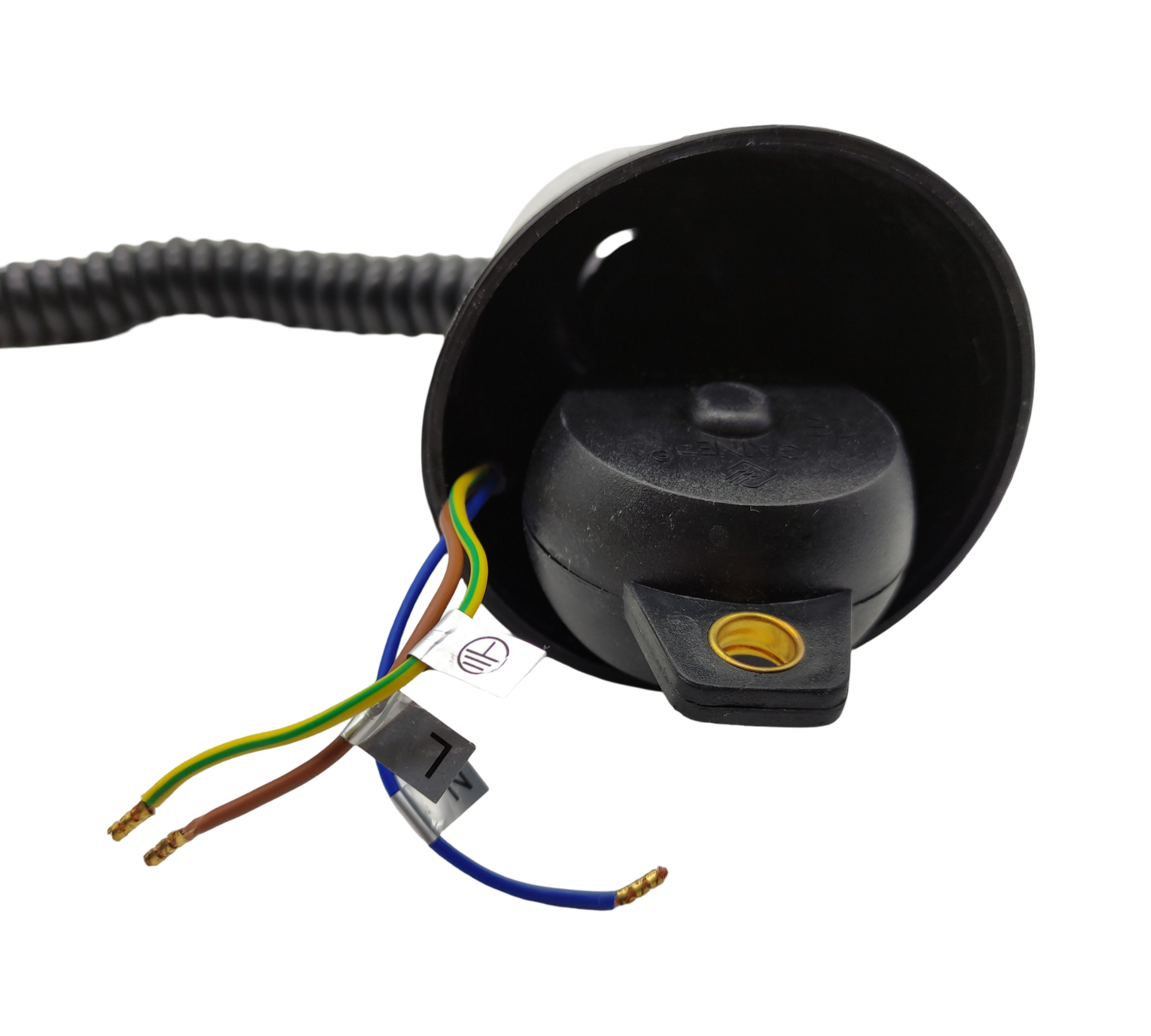 HENDI Wärmelampe zylindrisch 250W 230V schwarz 175x250 mm