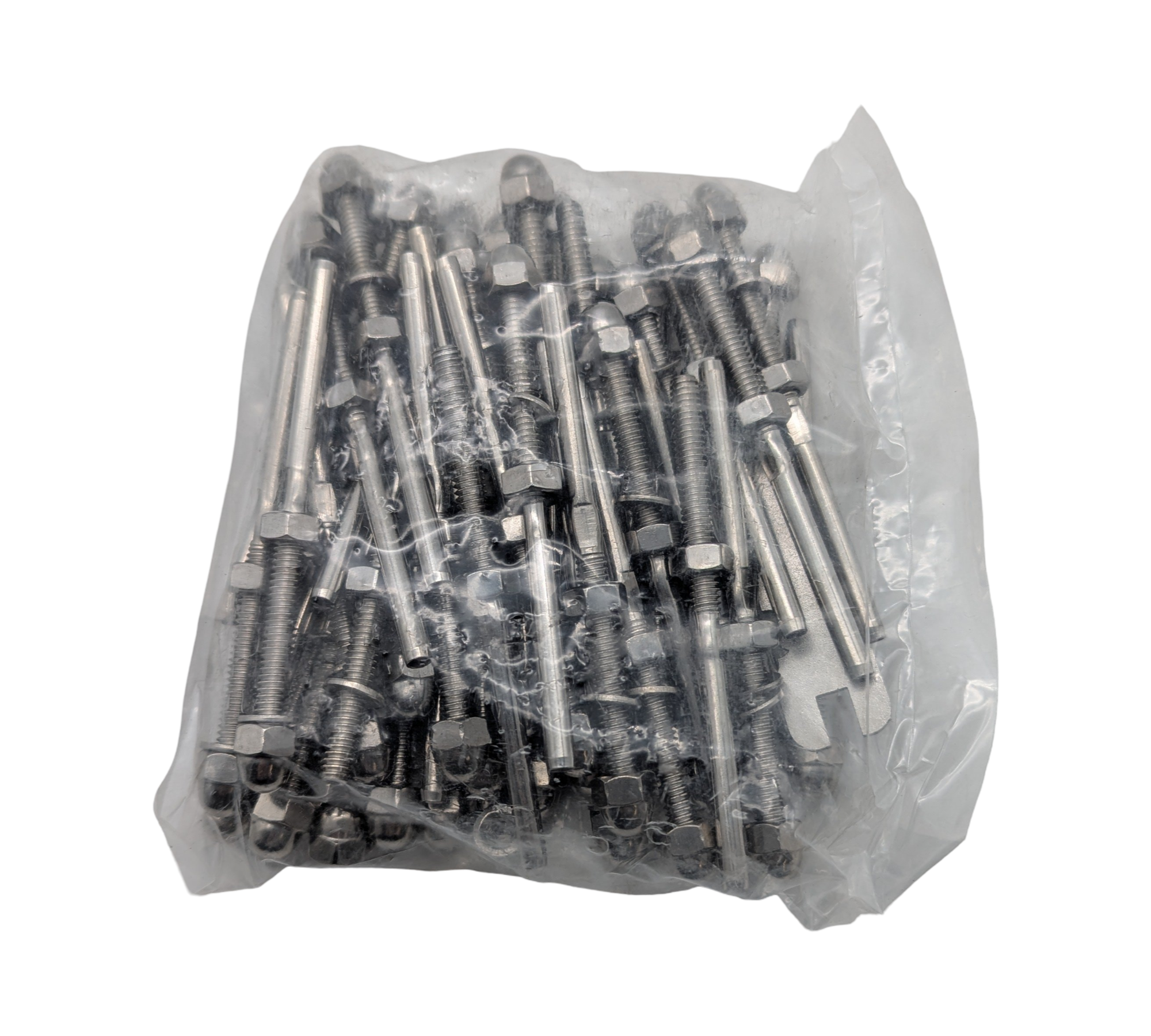 VEVOR Cable Railing Kit 51-piece Stainless Steel T316 1/8 Inch Swage Threaded Terminals