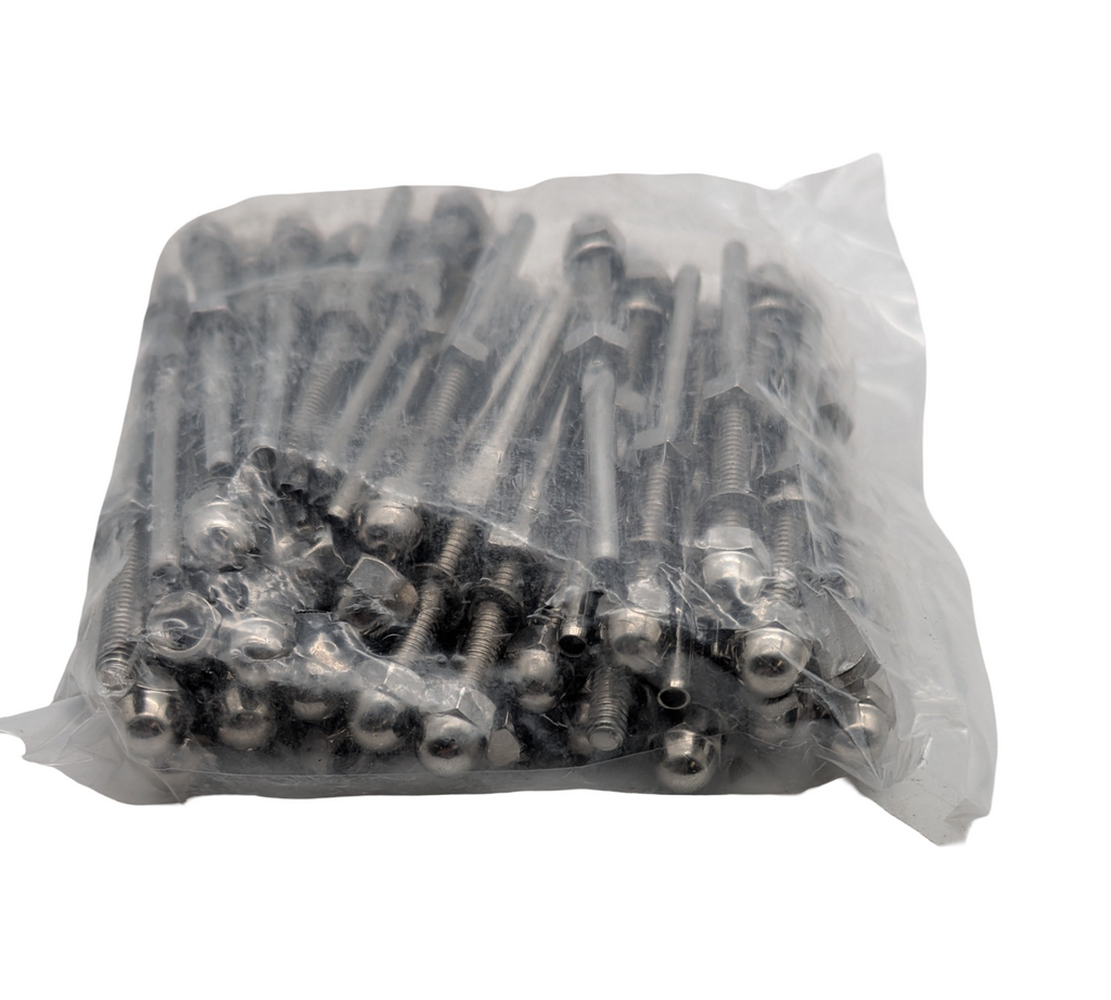VEVOR Cable Railing Kit 51-piece Stainless Steel T316 1/8 Inch Swage Threaded Terminals