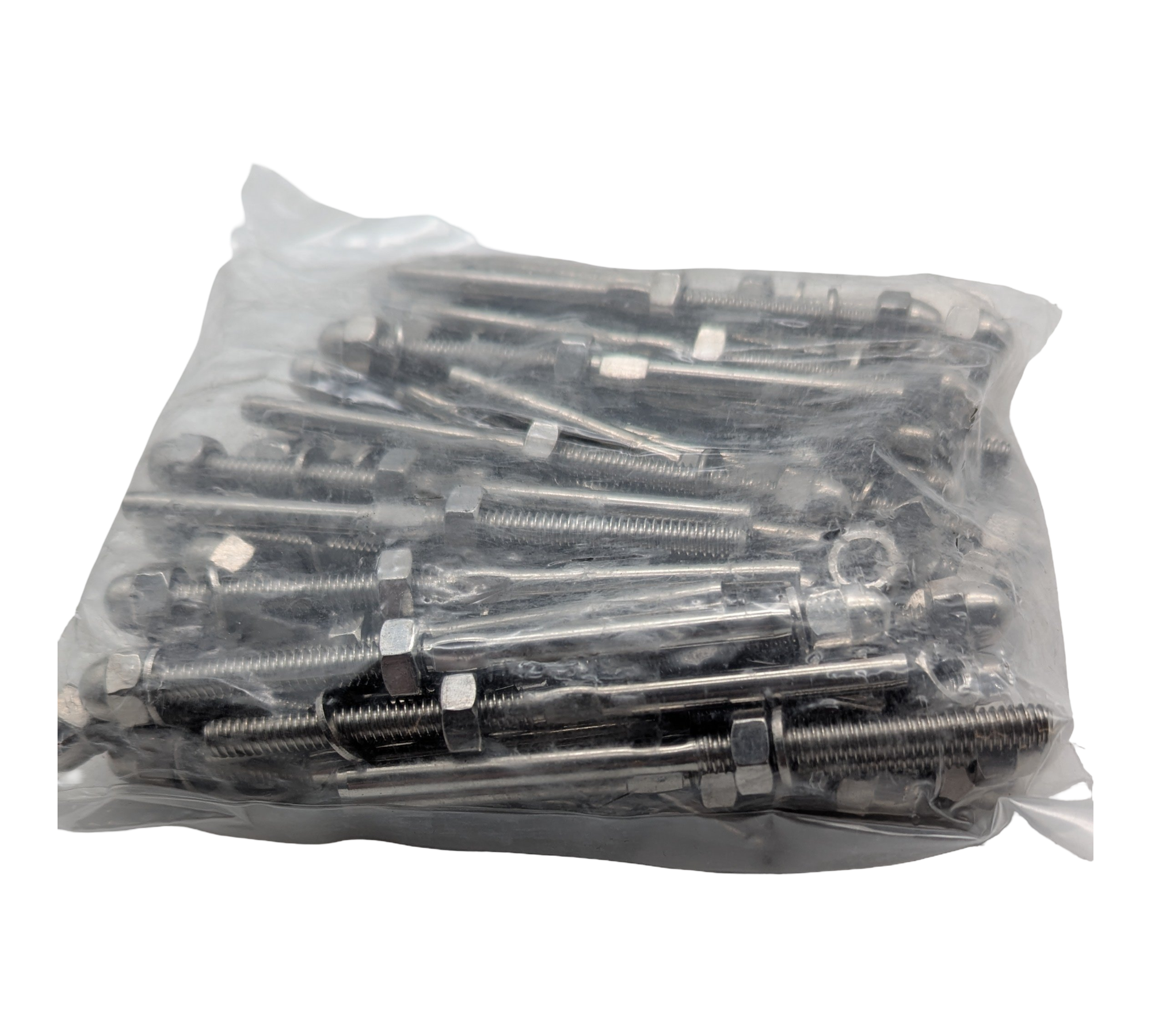 VEVOR Cable Railing Kit 51-piece Stainless Steel T316 1/8 Inch Swage Threaded Terminals