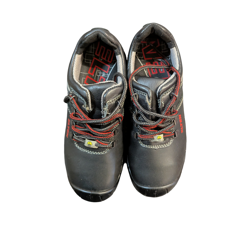 ELTEN RENZO XXW Low Sicherheitsschuhe S3 ESD Leder Schwarz Größe 39