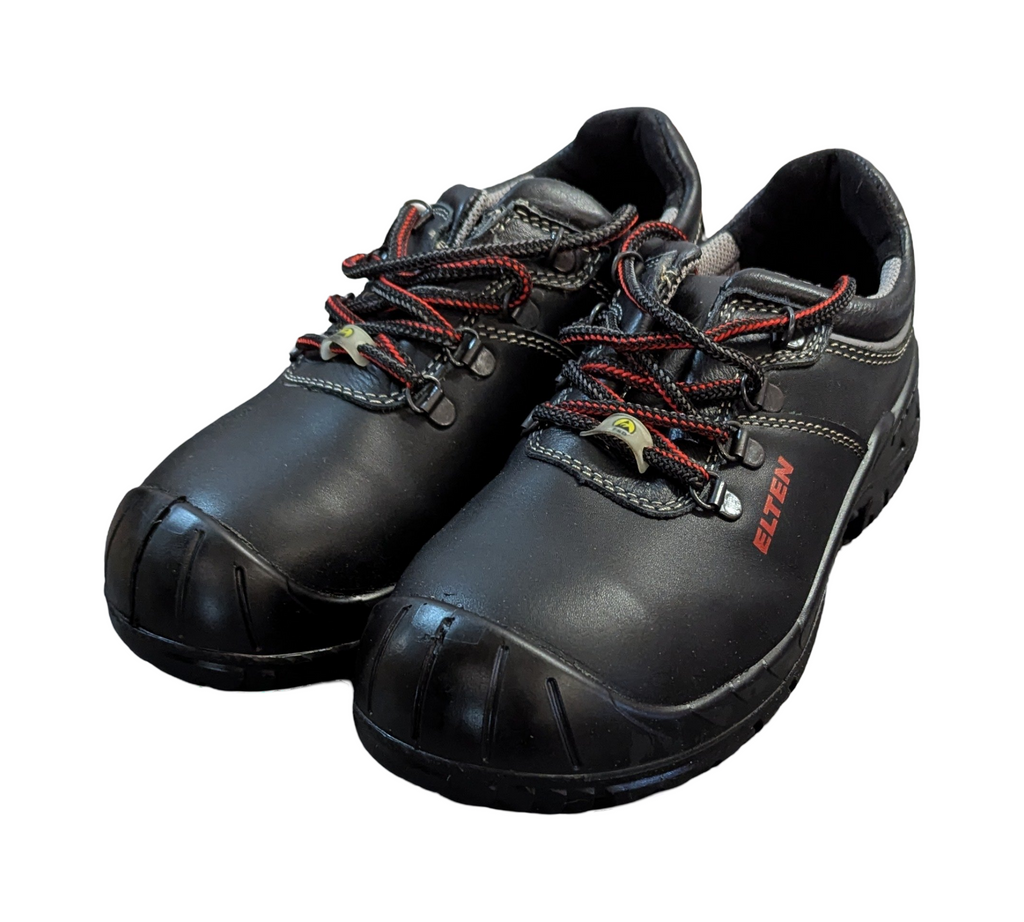 ELTEN RENZO XXW Low Sicherheitsschuhe S3 ESD Leder Schwarz Größe 39
