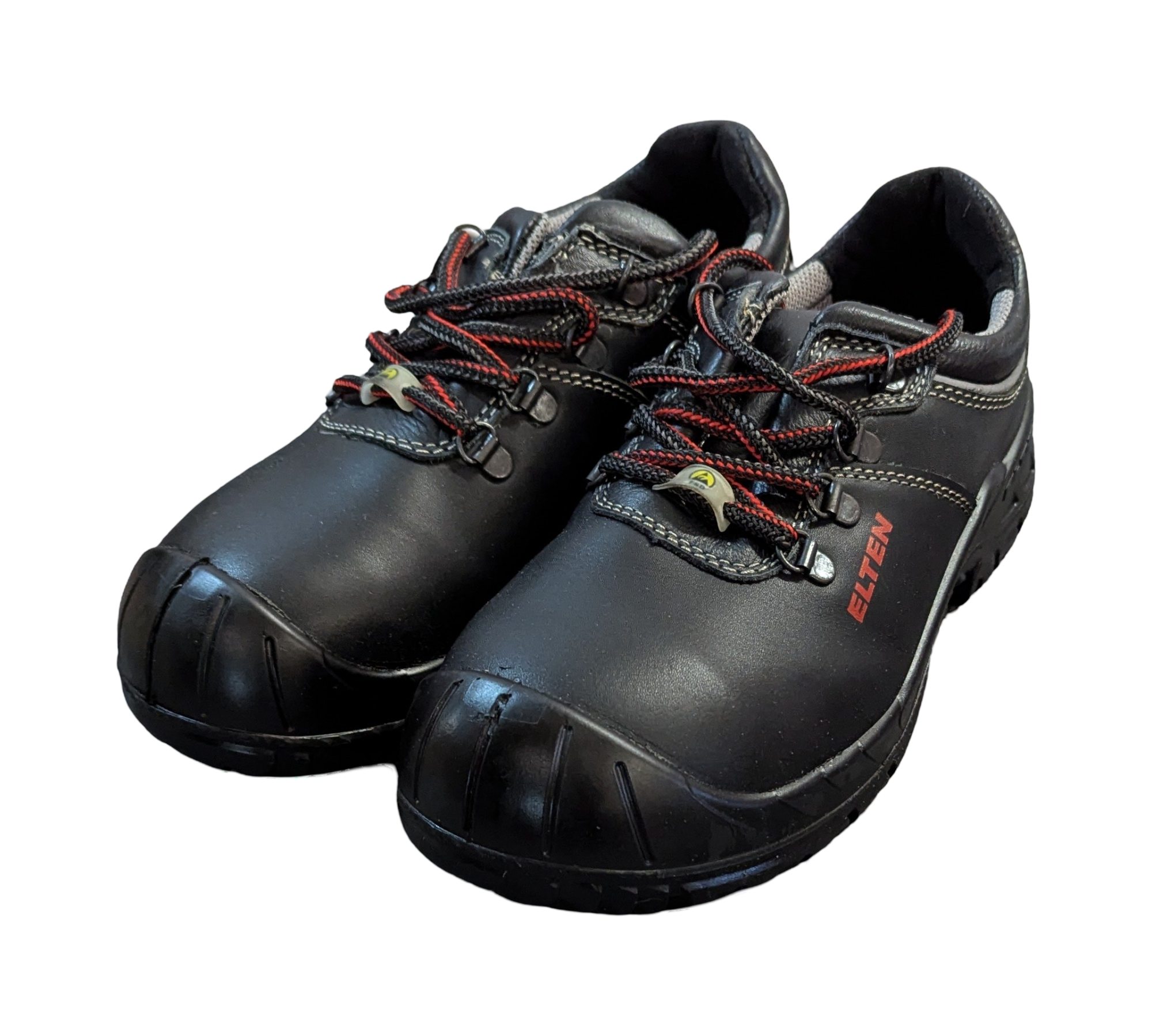 ELTEN RENZO XXW Low Sicherheitsschuhe S3 ESD Leder Schwarz Größe 39