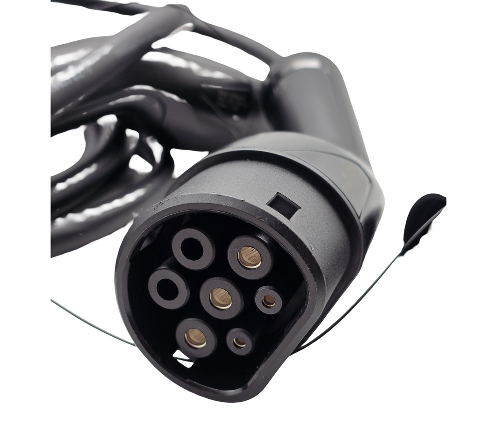 EzGoGo Typ 2 Ladekabel 32A 7,2kW 1 Phase 5m Mode 3 EV Ladekabel
