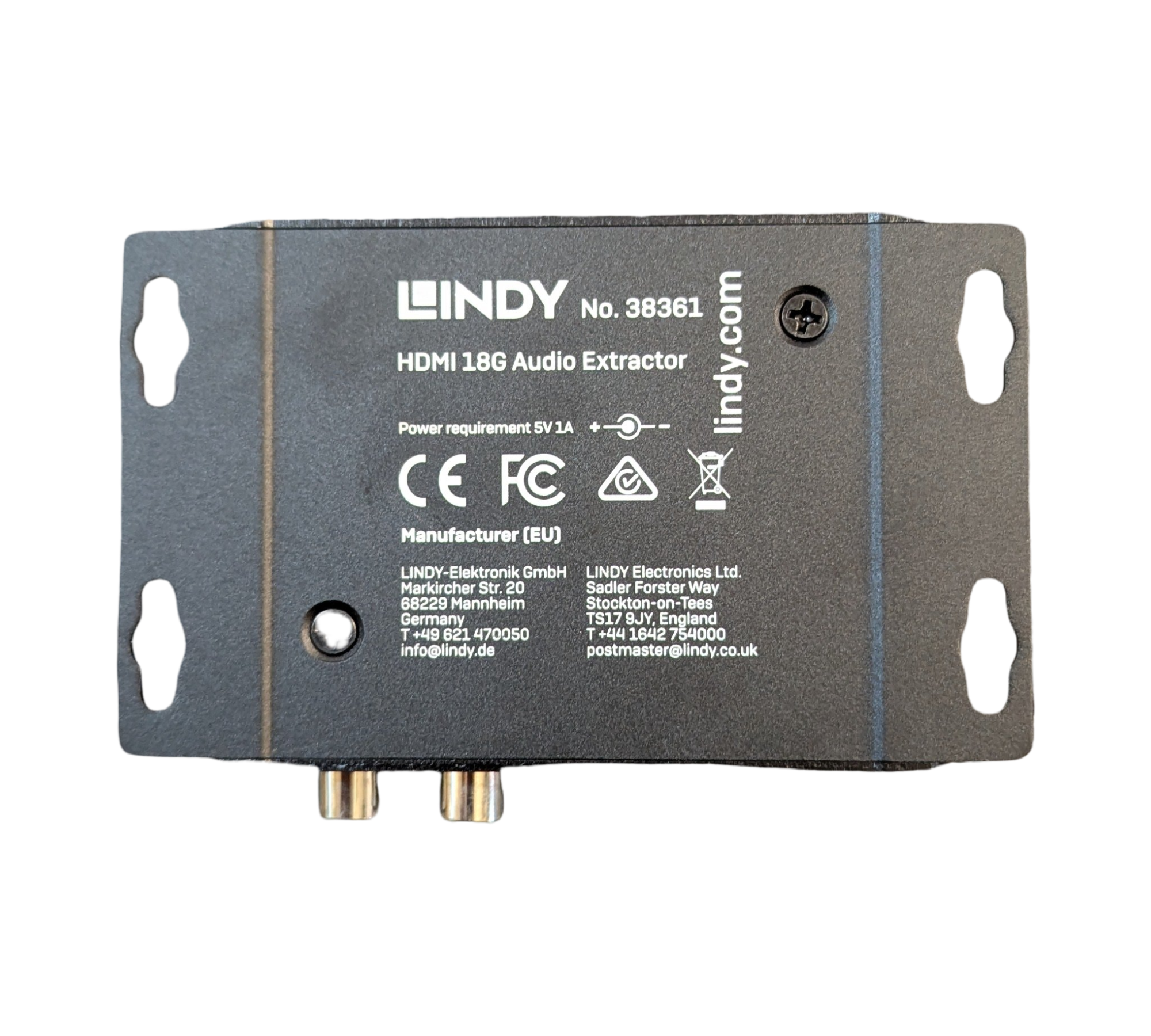 LINDY 38361 HDMI 18G Audio-Extractor