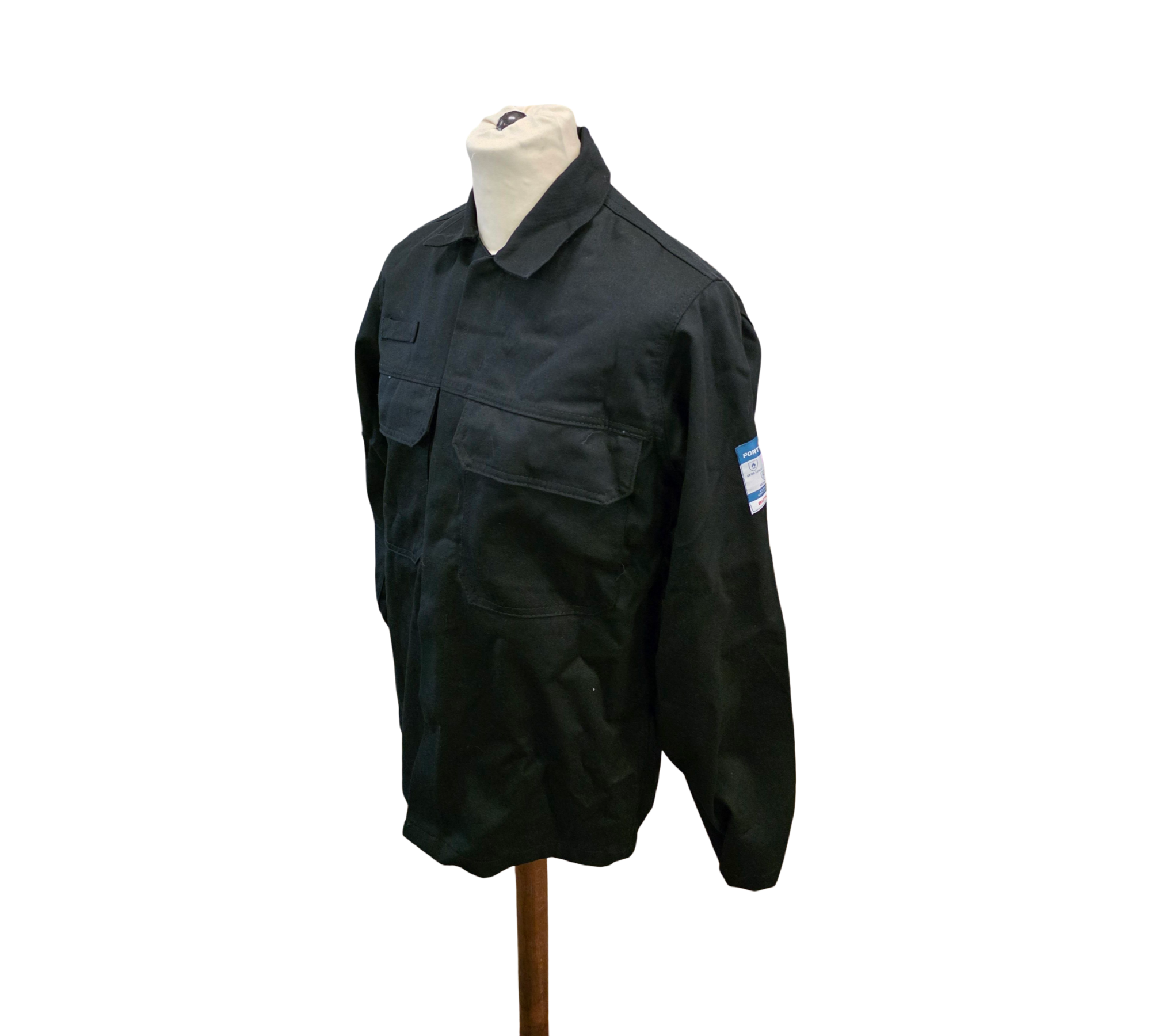 Portwest BIZ2 Bizweld Arbeitsjacke FR Schwarz Herren S