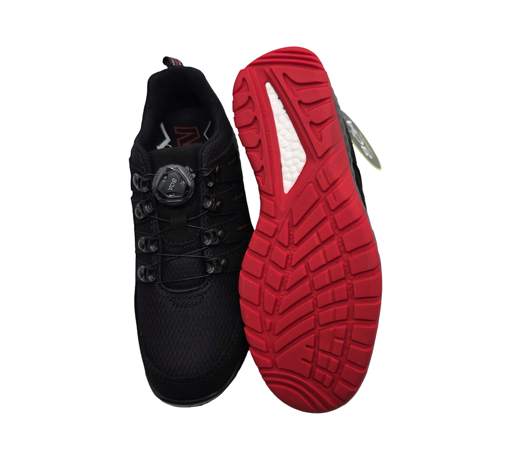 ELTEN MADDOX BOA Safety Shoes S3 ESD Black/Red 37
