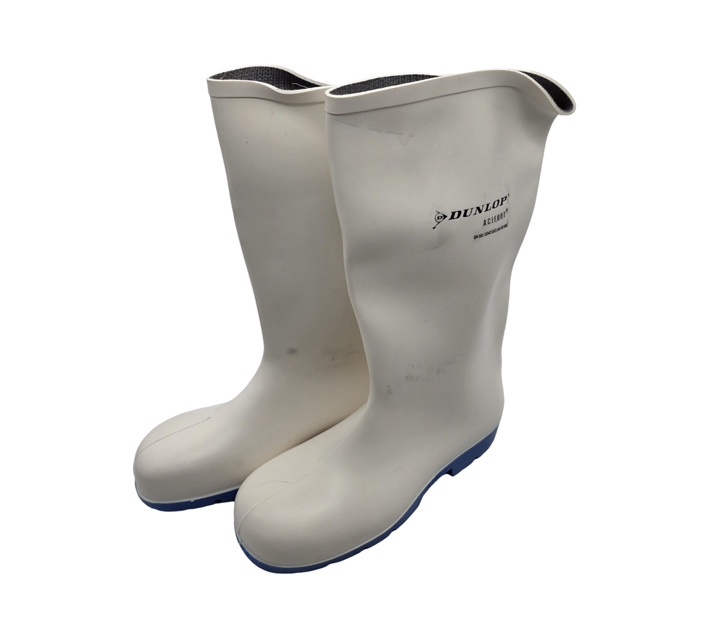 Dunlop Purofort FoodPro MultiGrip Gummistiefel Weiß 43 EU