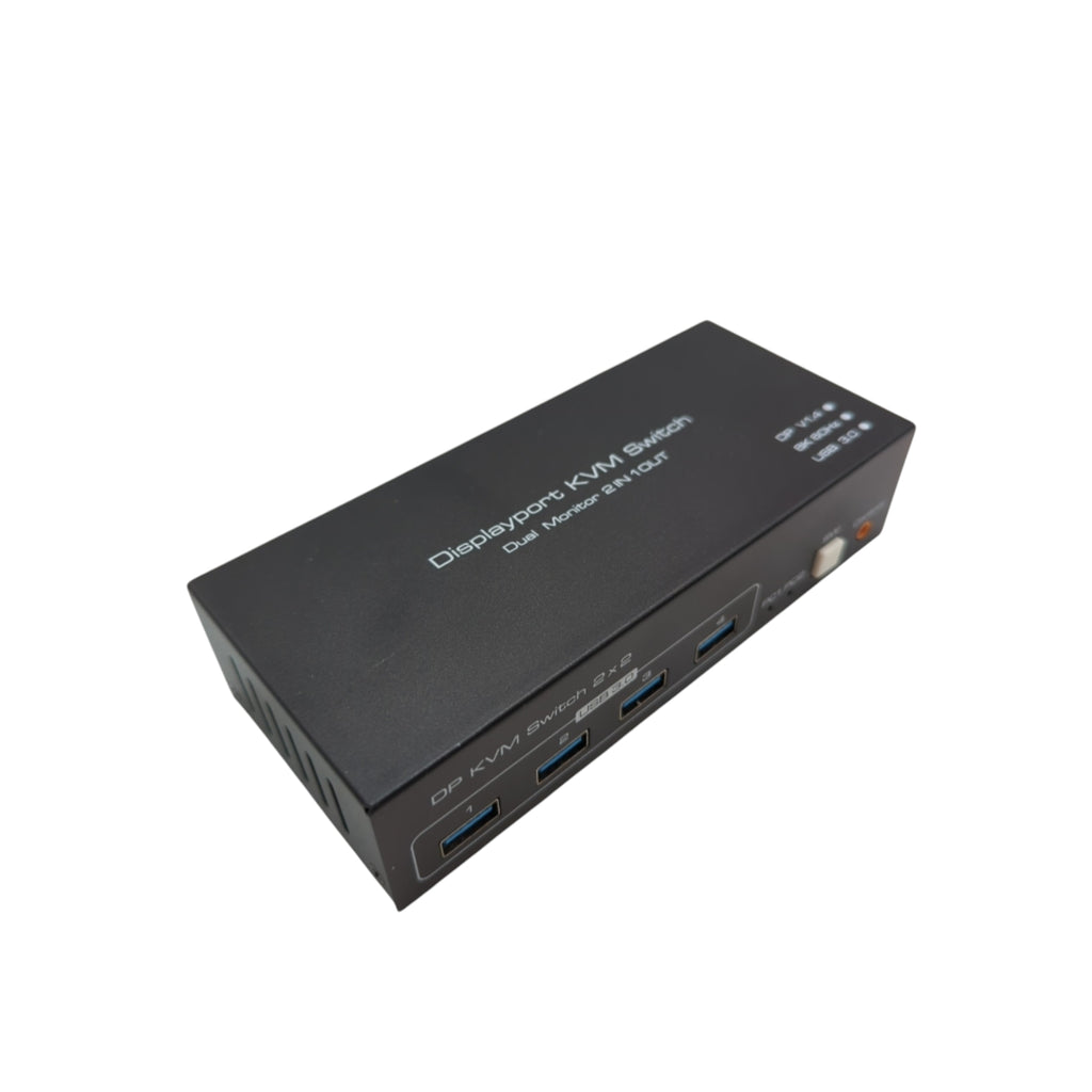 VPFET DisplayPort KVM Switch Dual Monitor 4K120Hz 8K60Hz USB 3.0