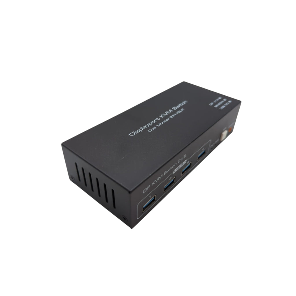 VPFET DisplayPort KVM Switch Dual Monitor 4K120Hz 8K60Hz USB 3.0