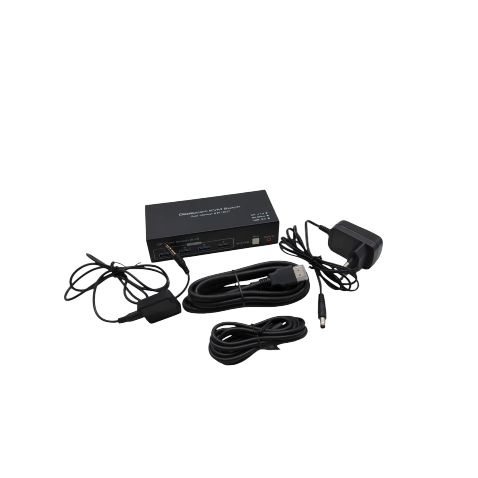 VPFET DisplayPort KVM Switch Dual Monitor 4K120Hz 8K60Hz USB 3.0