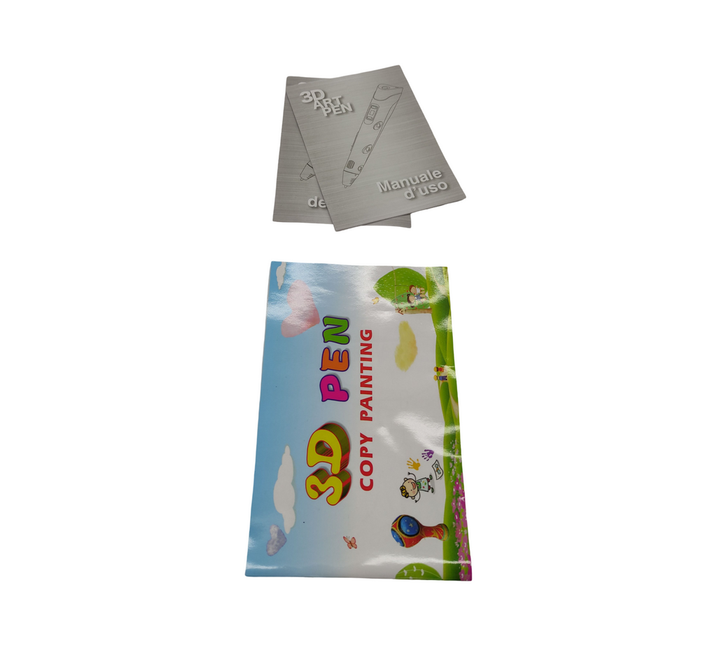 The Italian Home 3D-Stift PLA Filamente 36m 2 fluoreszierende Anleitung