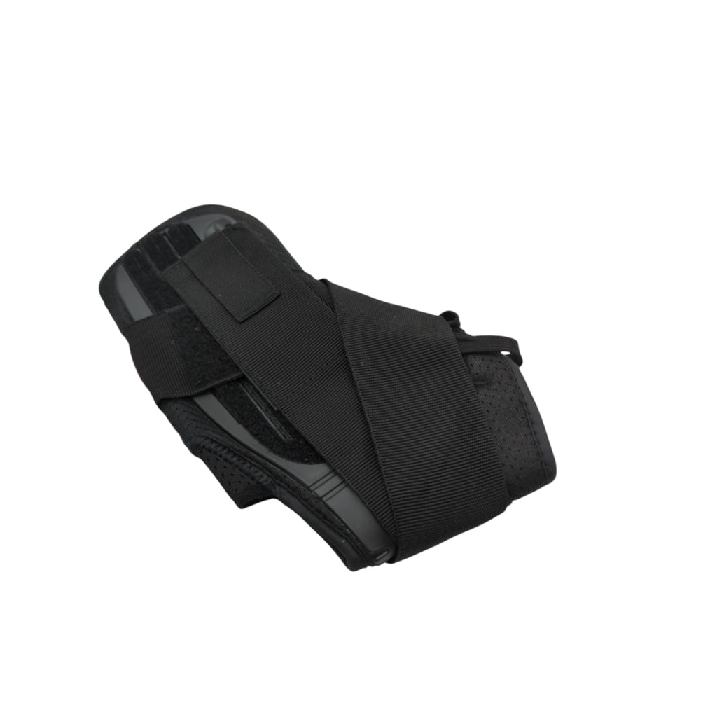 Kuangmi Knöchelbandage seitliche Stützen Kreuzgurt Gr.S 36-39