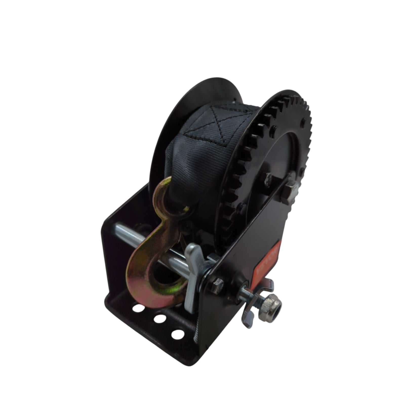 VEVOR Winch 725.7kg Hand Winch 10m Strap 2-Way Ratchet