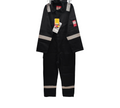 Portwest FR50 Flammhemmender Antistatik-Overall 350 g Schwarz L