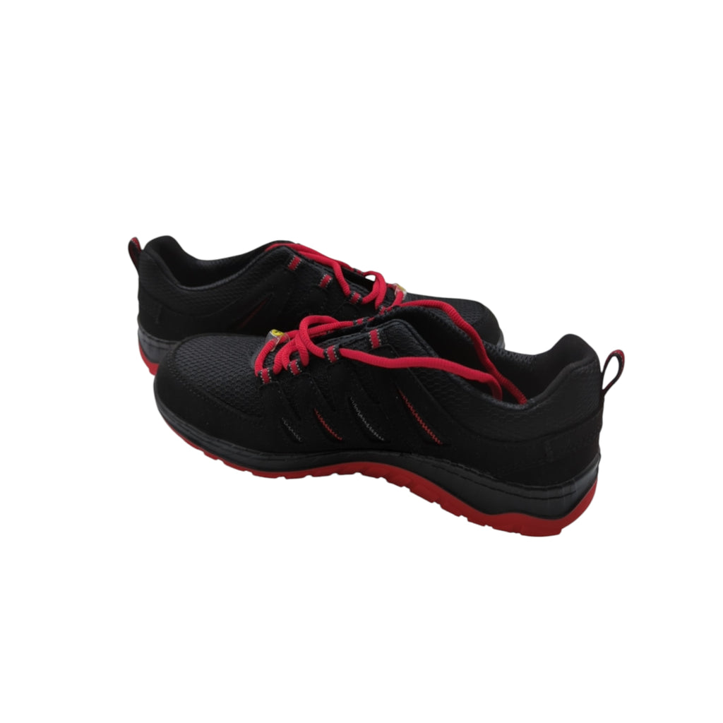 ELTEN Maddox Schwarz-Rot Low ESD S3 Sicherheitsschuhe, Größe 40 EU