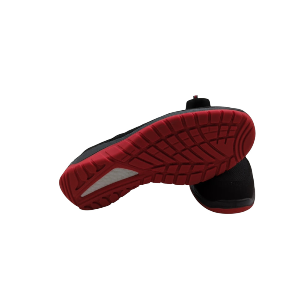 ELTEN Maddox Schwarz-Rot Low ESD S3 Sicherheitsschuhe, Größe 40 EU