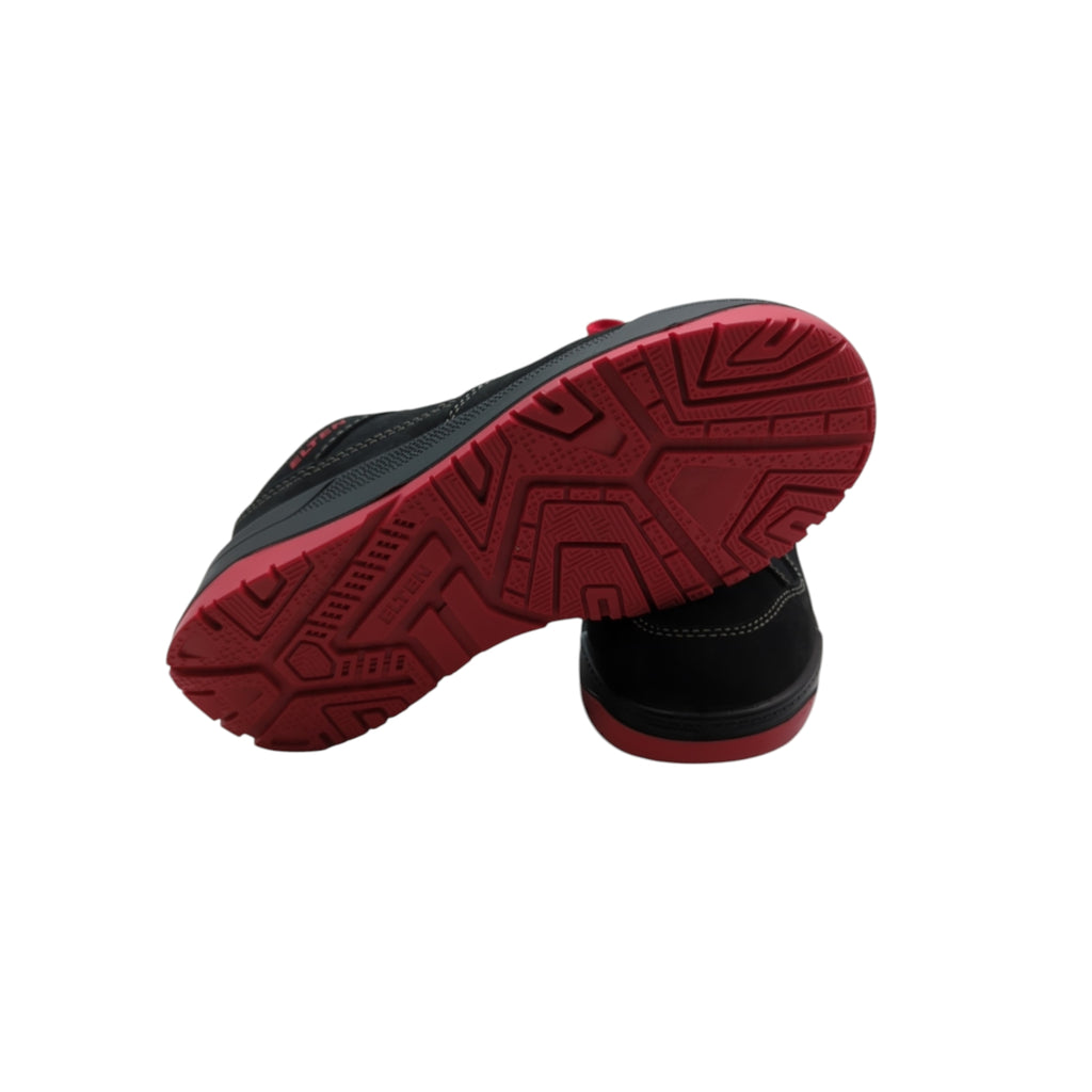 ELTEN MAVERICK black-red Low ESD S3 Sicherheitsschuhe Unisex Schwarz Gr.39