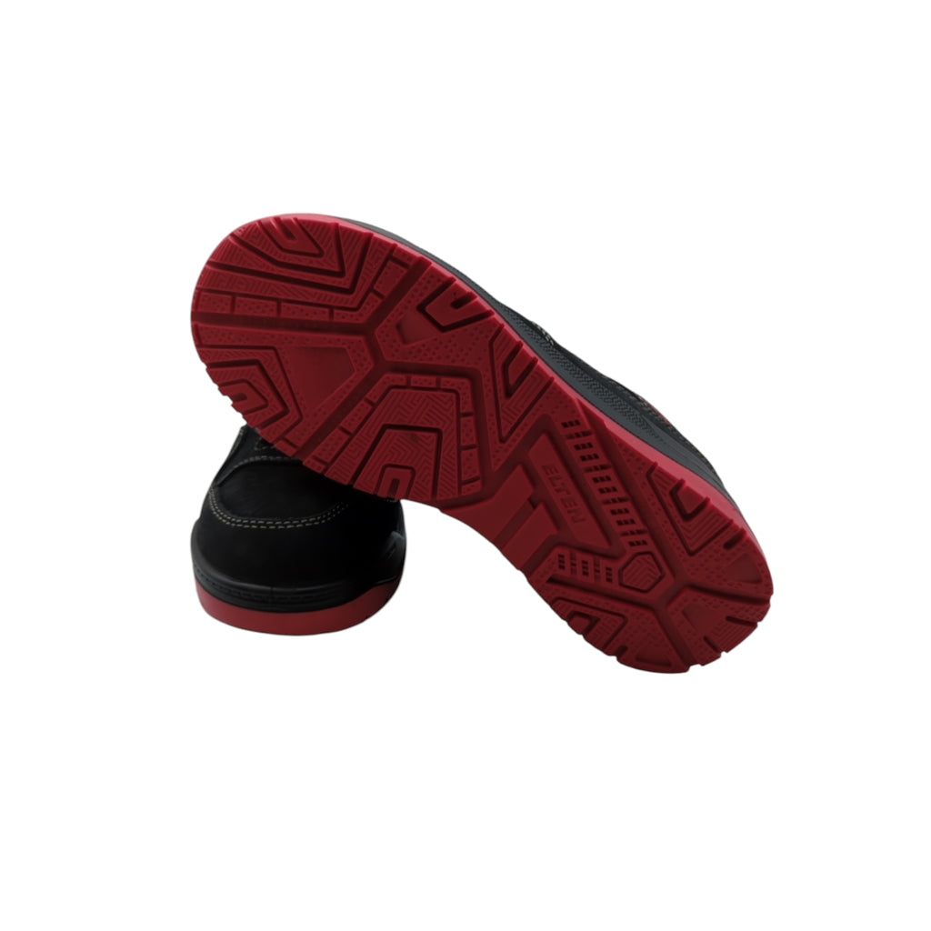 ELTEN MAVERICK black-red Low ESD S3 Sicherheitsschuhe Unisex Schwarz Gr.39