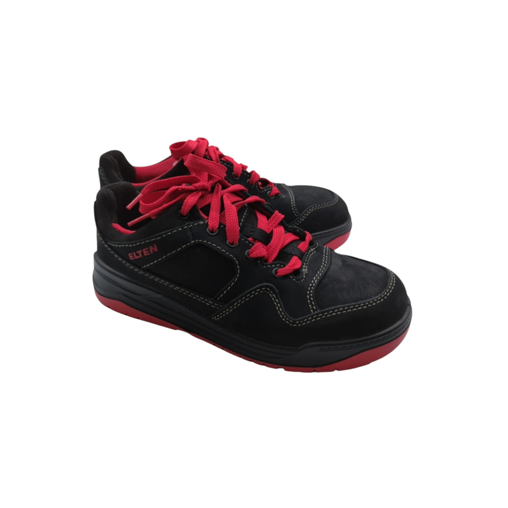 ELTEN MAVERICK black-red Low ESD S3 Sicherheitsschuhe Unisex Schwarz Gr.39