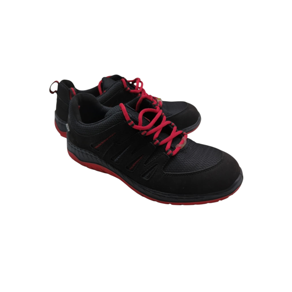 ELTEN Maddox Arbeitsschuhe S3 ESD Low schwarz-rot Größe 43
