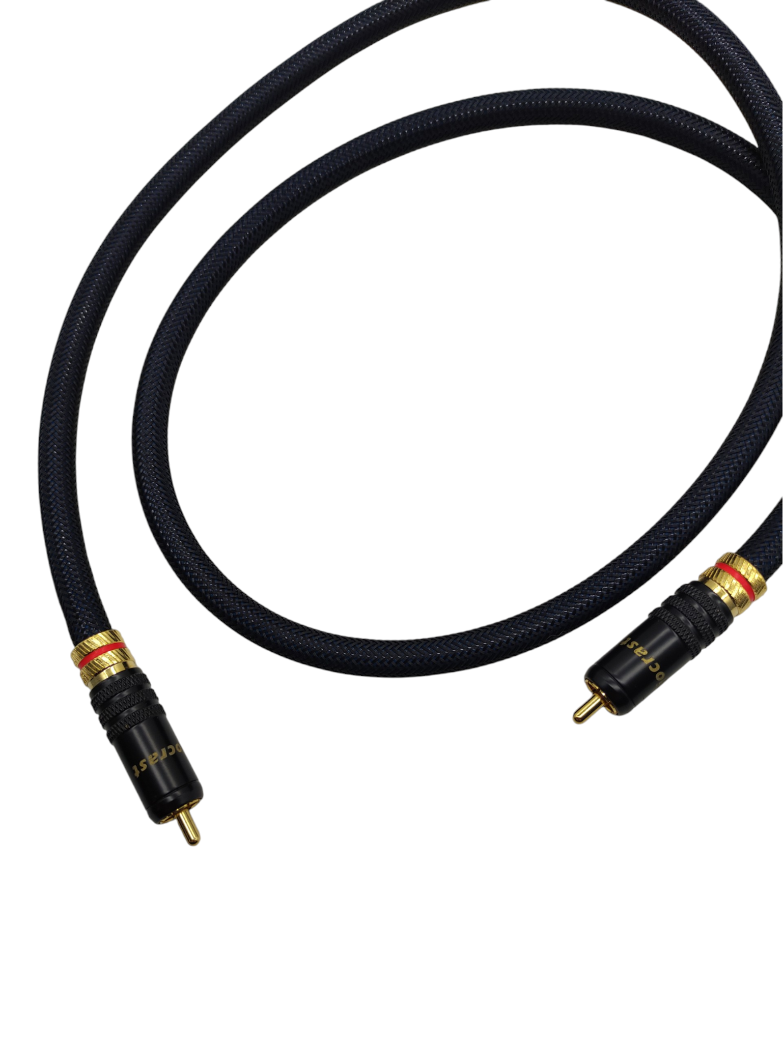 Tertullus HiFi Audio Cinch-Kabel 1m OFC 2 Cinch-Stecker
