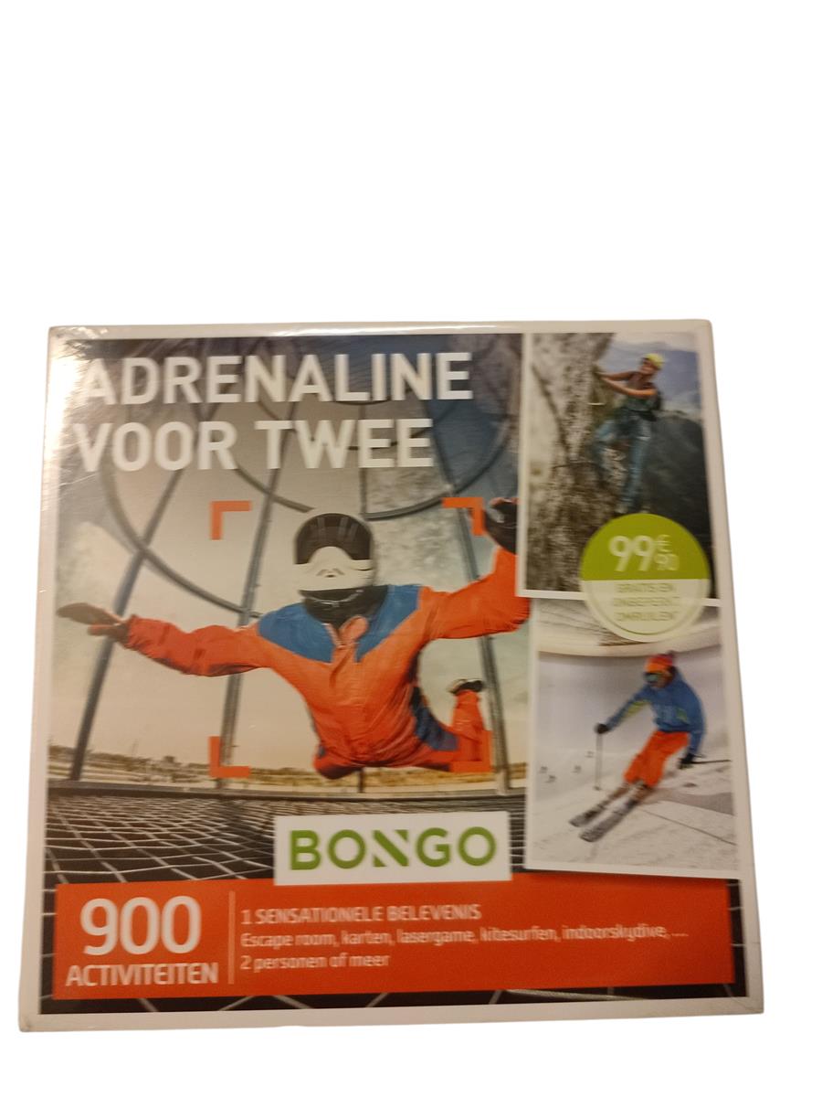 Bongo Bon Adrenalin für Zwei Geschenkkarte Erlebnis